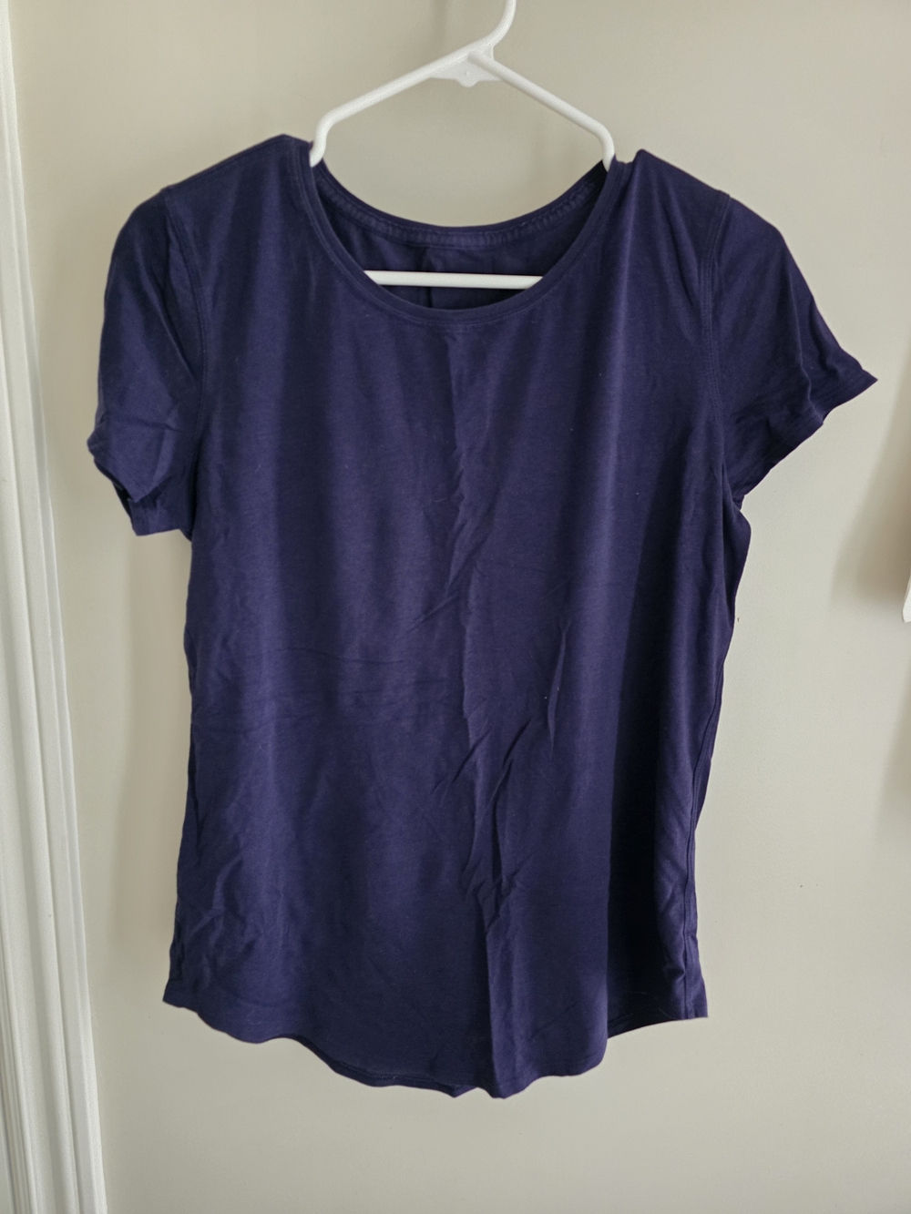 lululemon athletica Deep Purple Short-Sleeve Crew Tee